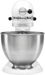 KitchenAid – Classic Series 4.5 Quart Tilt-Head Stand Mixer – White - Image 3