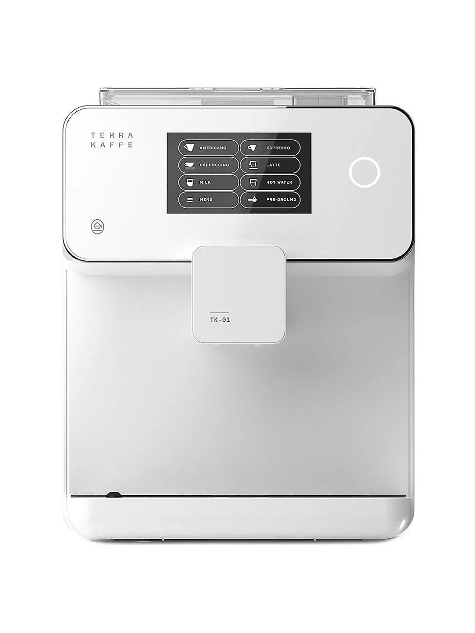 zfd.jpg Terra Kaffe TK-01 Espresso Machine – White - Image 1